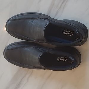Clarks Collection,   US 12 width medium black . Brand new tags removed .